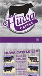 Mobile Screenshot of huwacattle.com